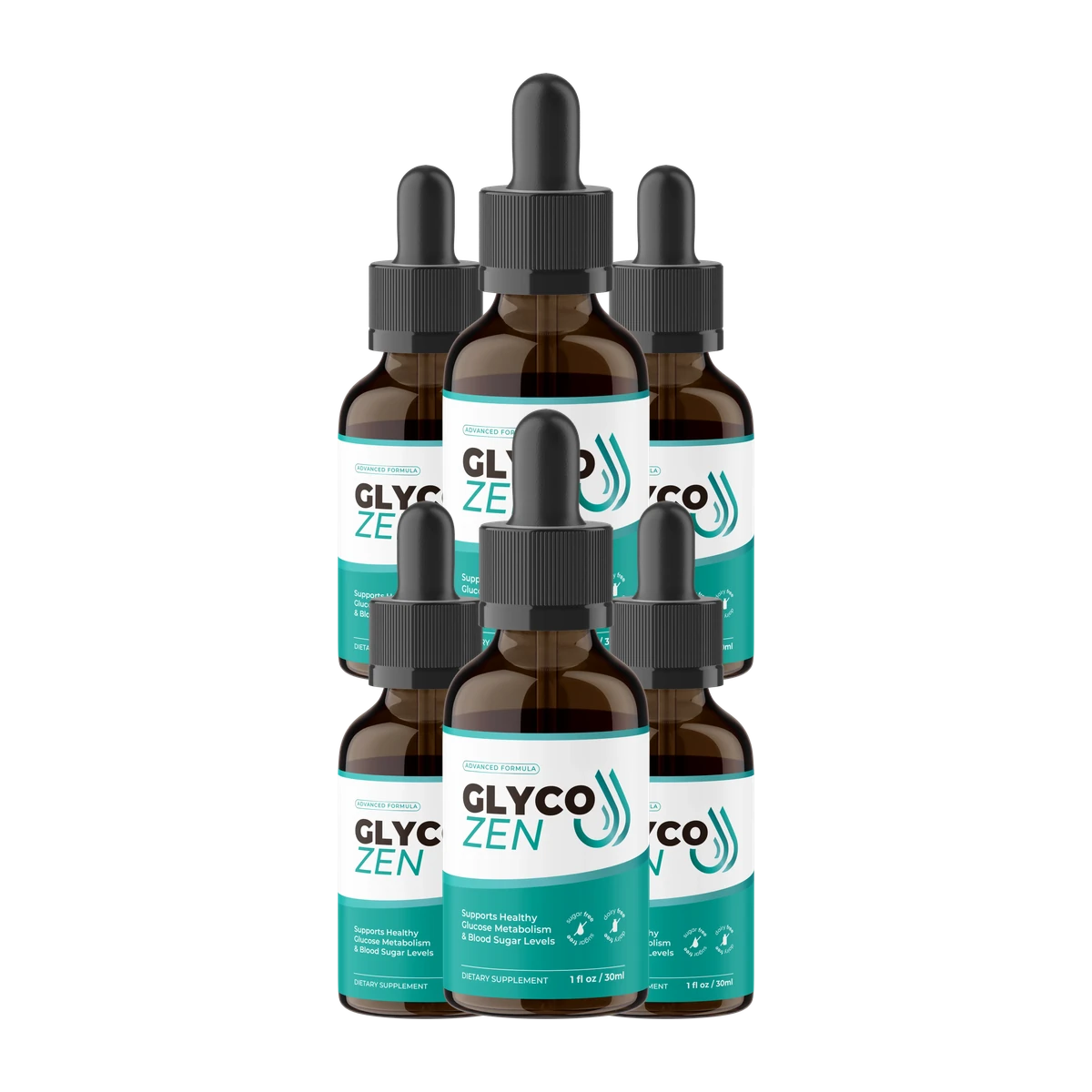 GlycoZen six-bottle package
